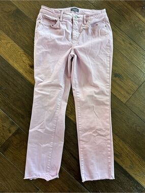 NYDJ Lavender Women's Sheri Slim Straight-Leg Jeans- size 6